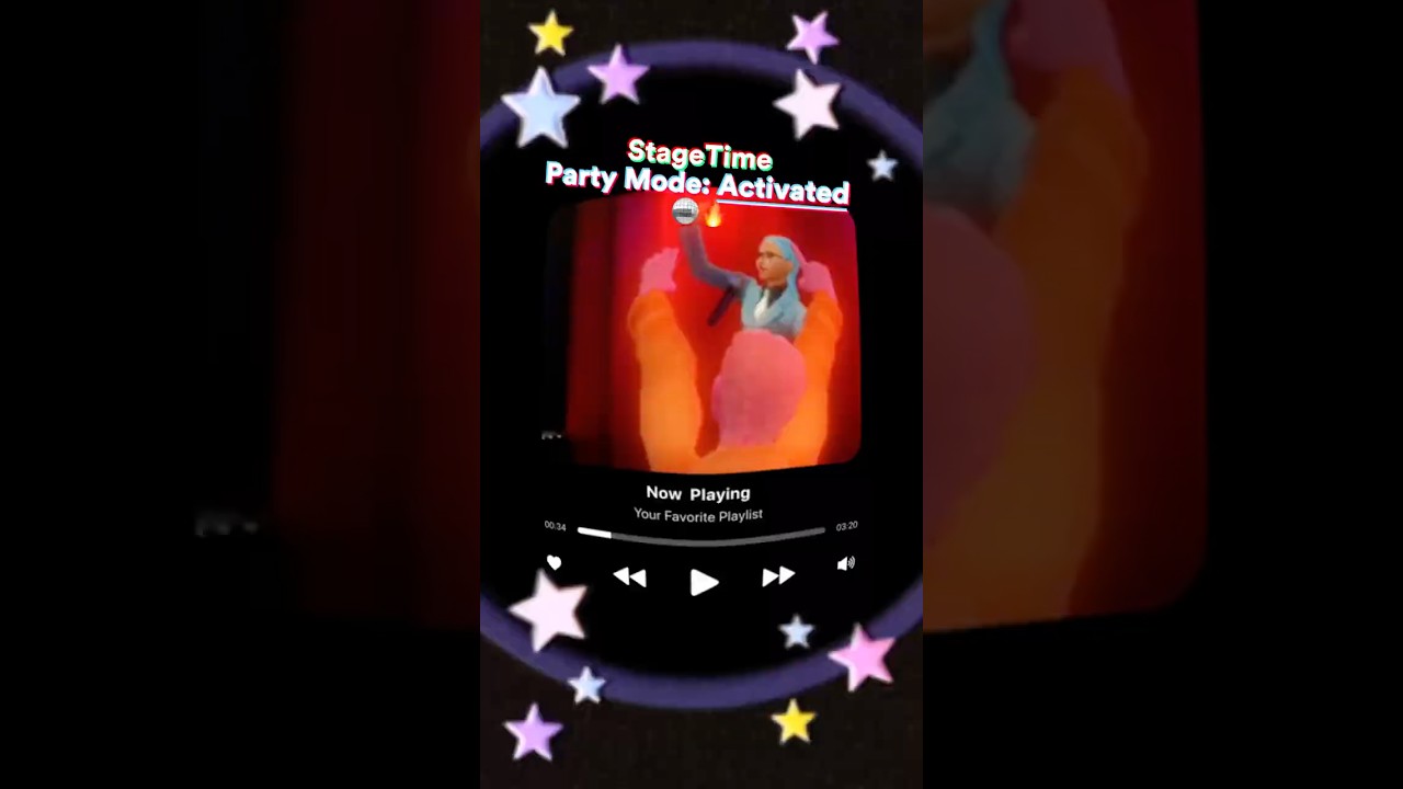 How Do You Party on StageTime? 🎉🎤 #vr #virtualreality #quest3 #fyp #stagetime #party