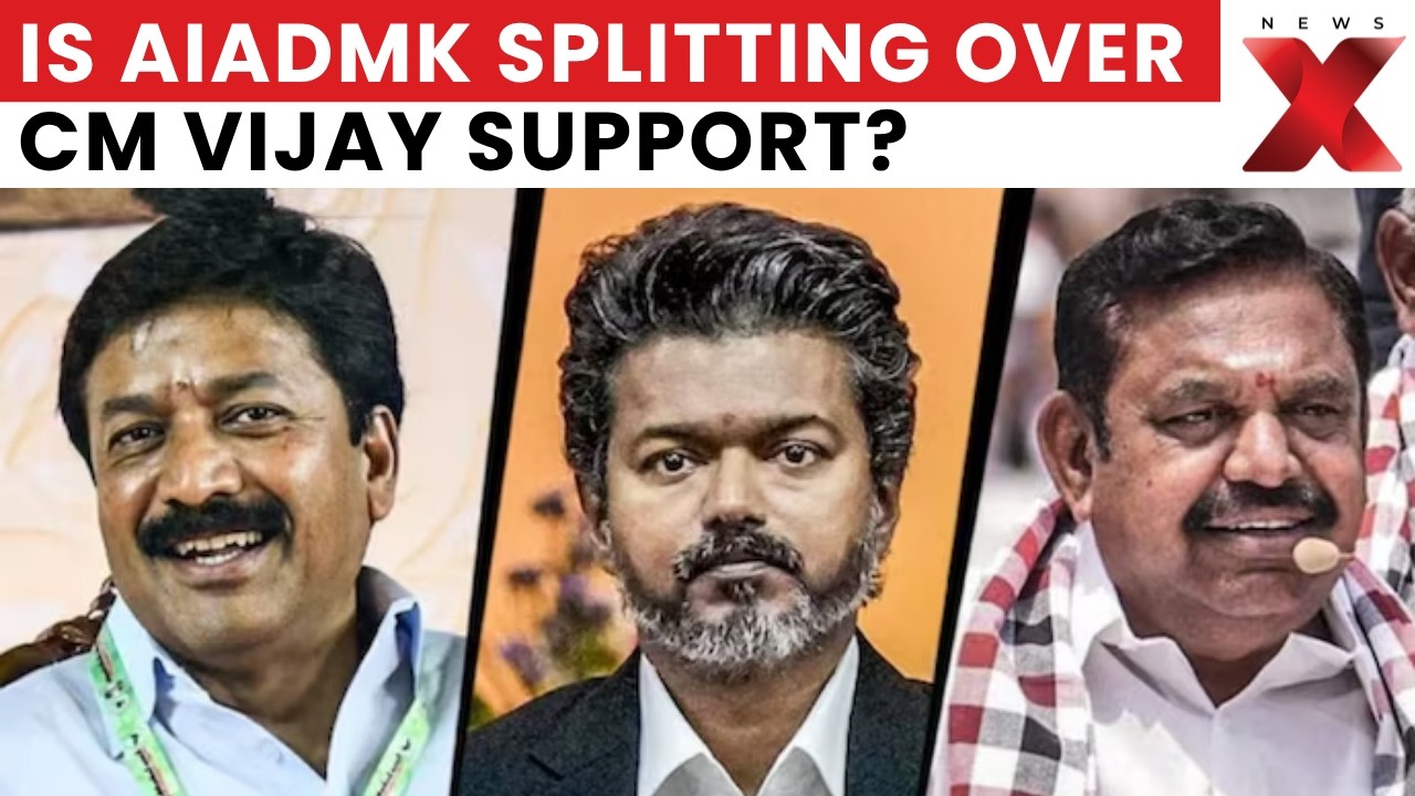 AIADMK Split Deepens: CV Shanmugam Faction Backs CM Vijay In Floor Test Drama | FULL SESSION