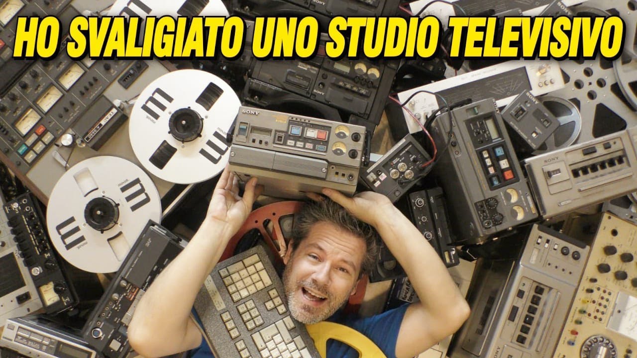 Ho svaligiato uno studio televisivo degli anni '90 - Dumpster Diving Feat. @Luk74Channel