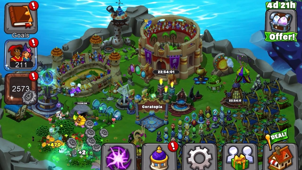 DragonVale - Gameplay [DEEPEST DEPTHS]