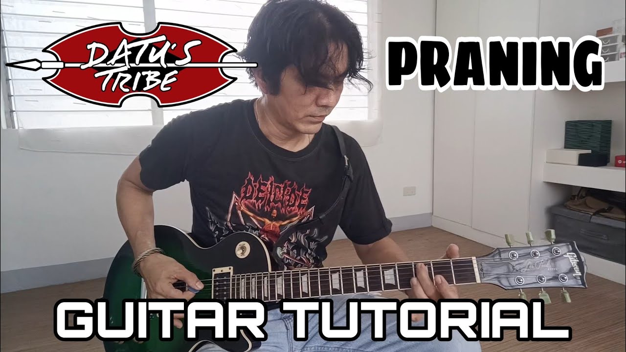 Datu's Tribe - PRANING - Guitar Tutorial (Step by step)