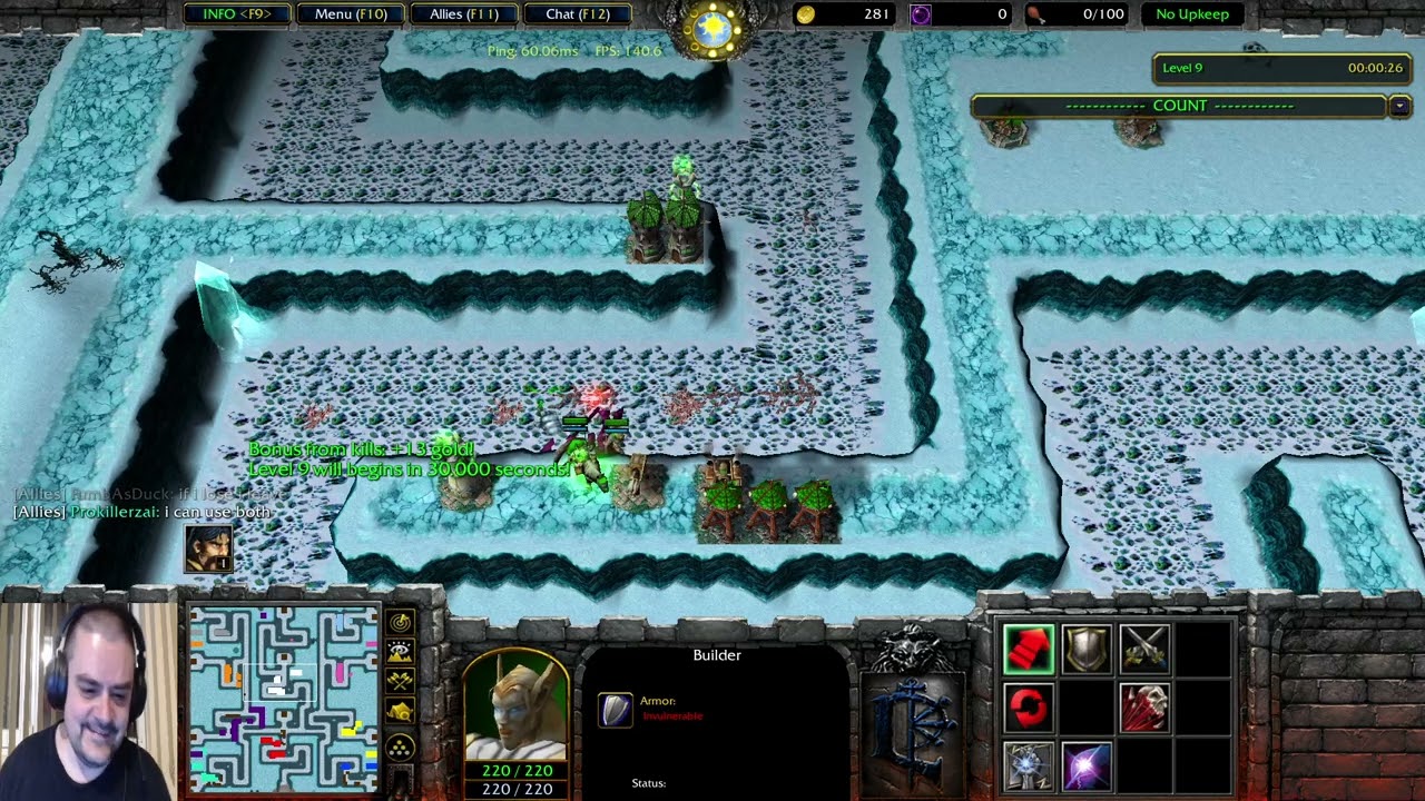 Warcraft 3 White TD   #7 - Aura tower bug