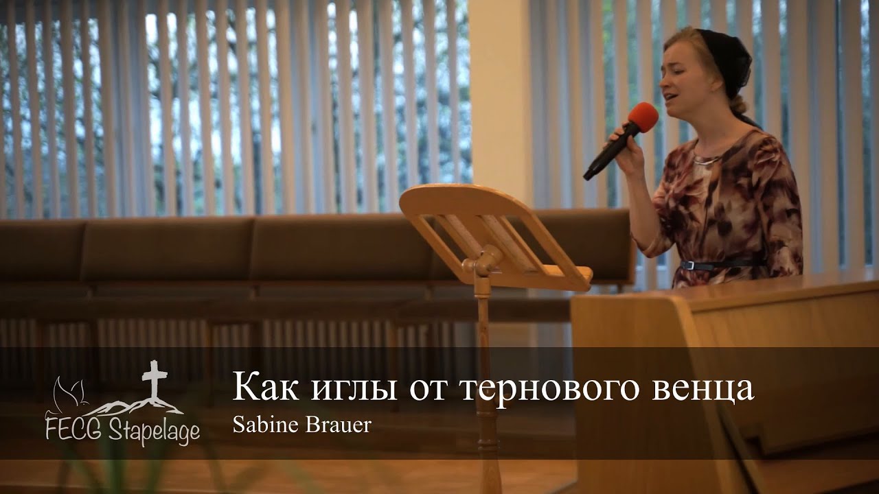 Как иглы от тернового венца - Sabine Brauer | FECG Stapelage