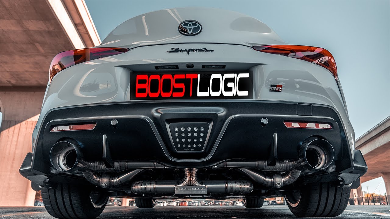 2020 - 2023 Toyota Supra GR exhaust *EXHAUST SOUND ONLY* | Boost Logic cat-back exhaust