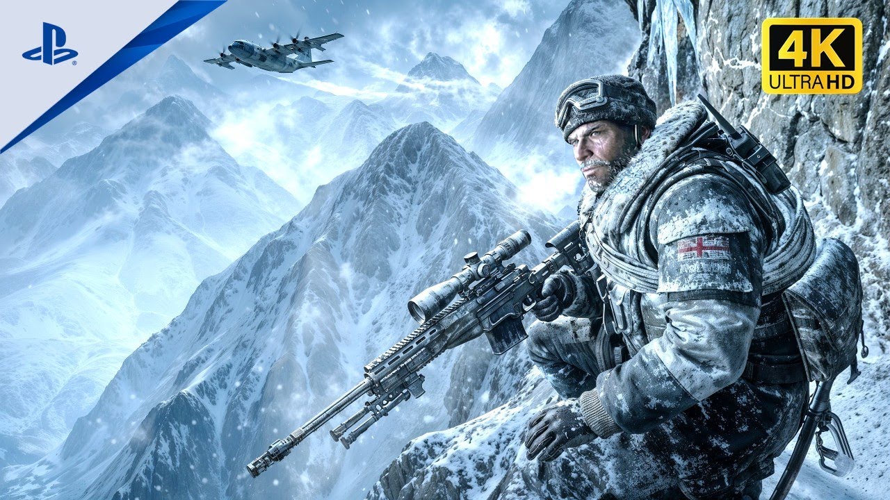 RUSSIA MOUNTAINS BASE ATTACK - Cliffhanger - COD MW2 GAMEPLAY [4K 60FPS HDR]