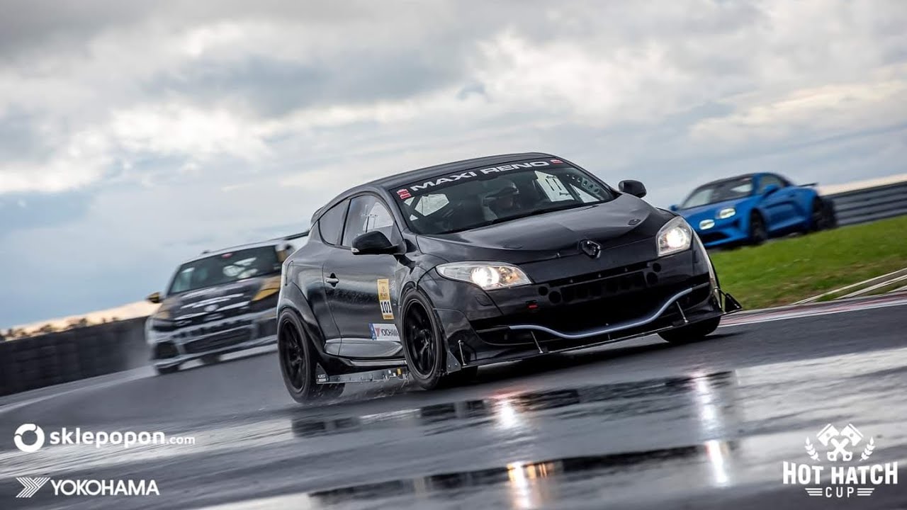 Maxireno Megane RS 3/4 @timeattackcup Silesia Ring Wet 2023