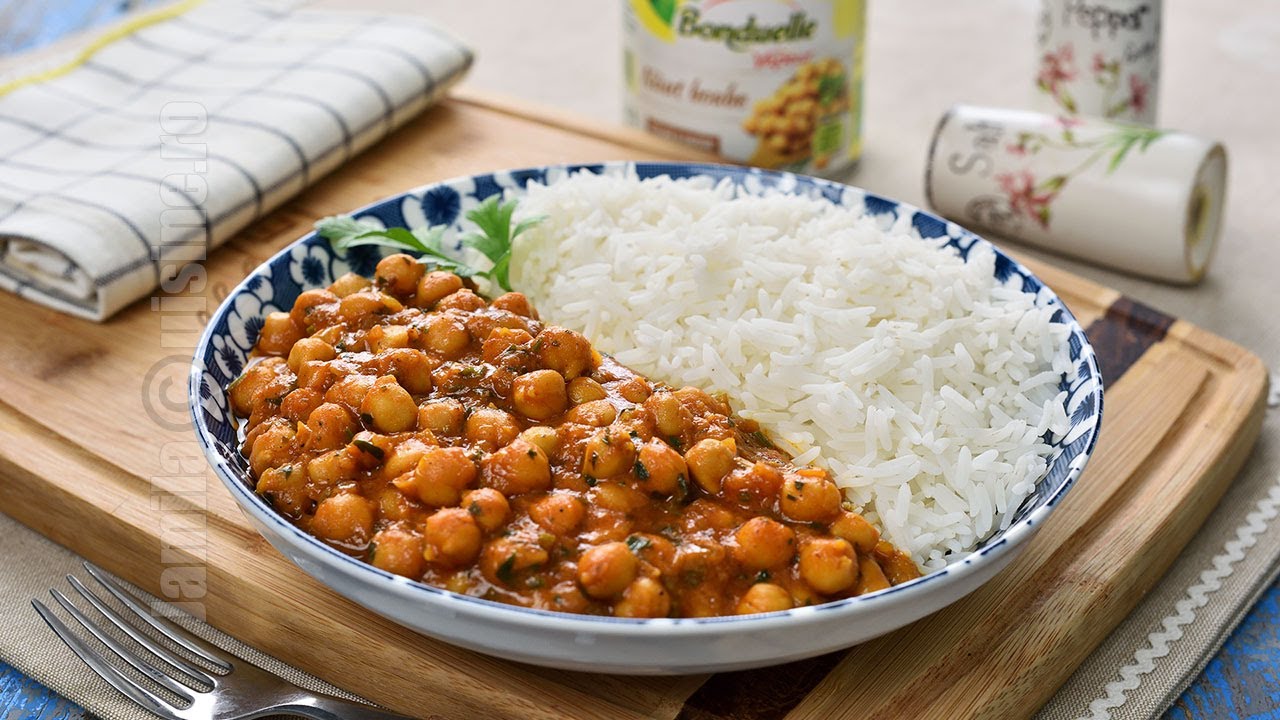 Naut Tikka Masala / Tocana Indiana cu naut (CC Eng Sub) | JamilaCuisine