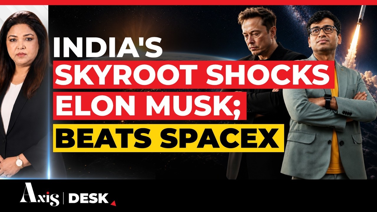 India BEATS SpaceX: Skyroot's Vikram-1 Marks India's Stunning Entry To Select Space Club