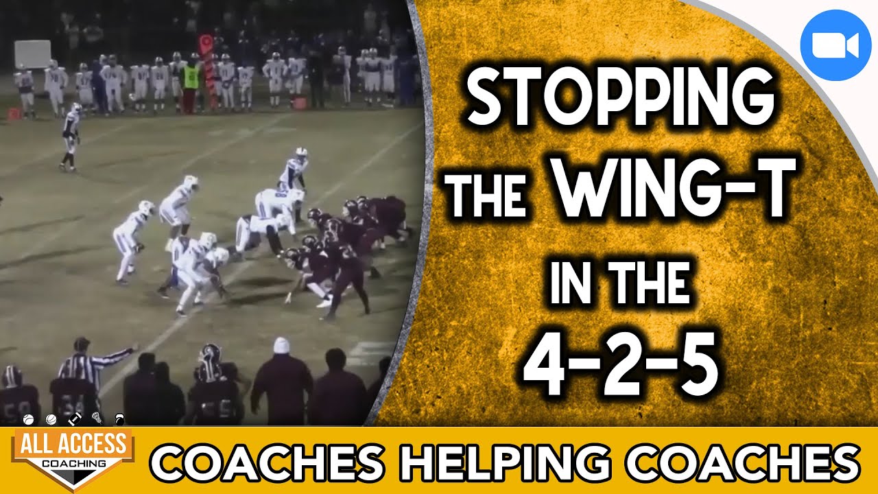 Stopping the Wing-T in the 4-2-5 Defense