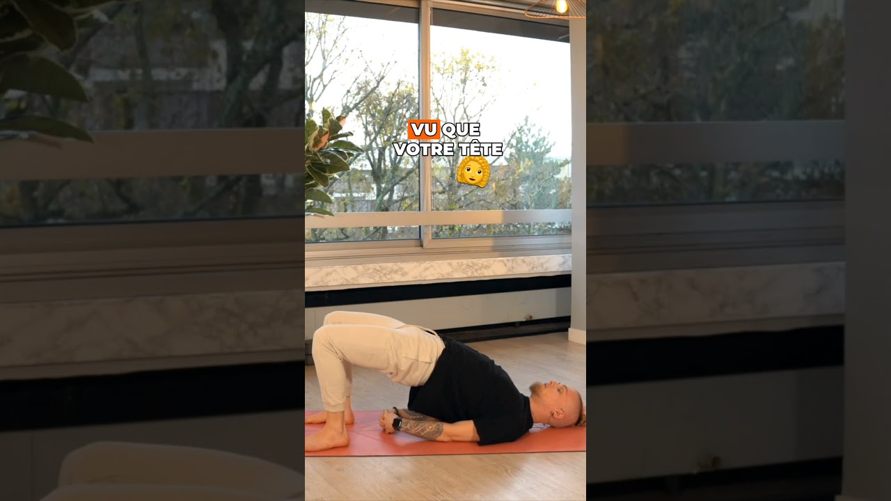 Position du Demi-Pont : Soulage ton Dos ! 🧘‍♀️