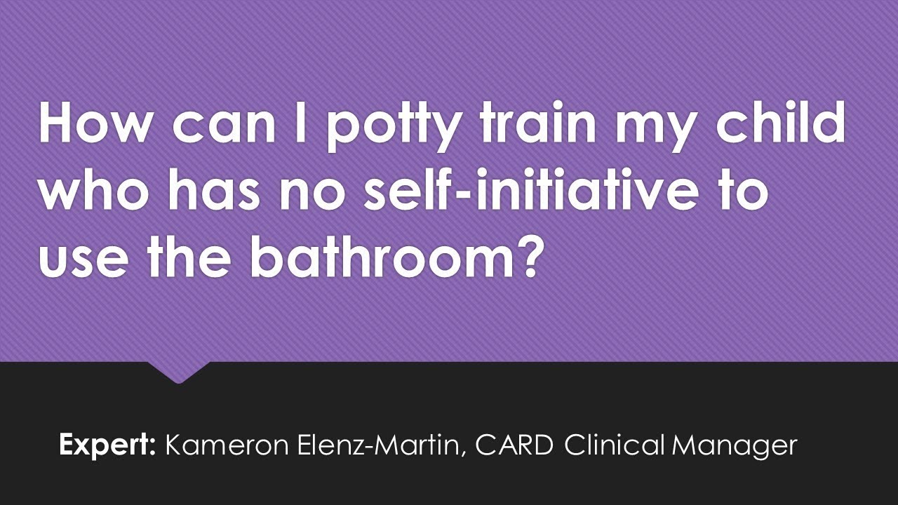 Ask an Autism Expert- Potty Training