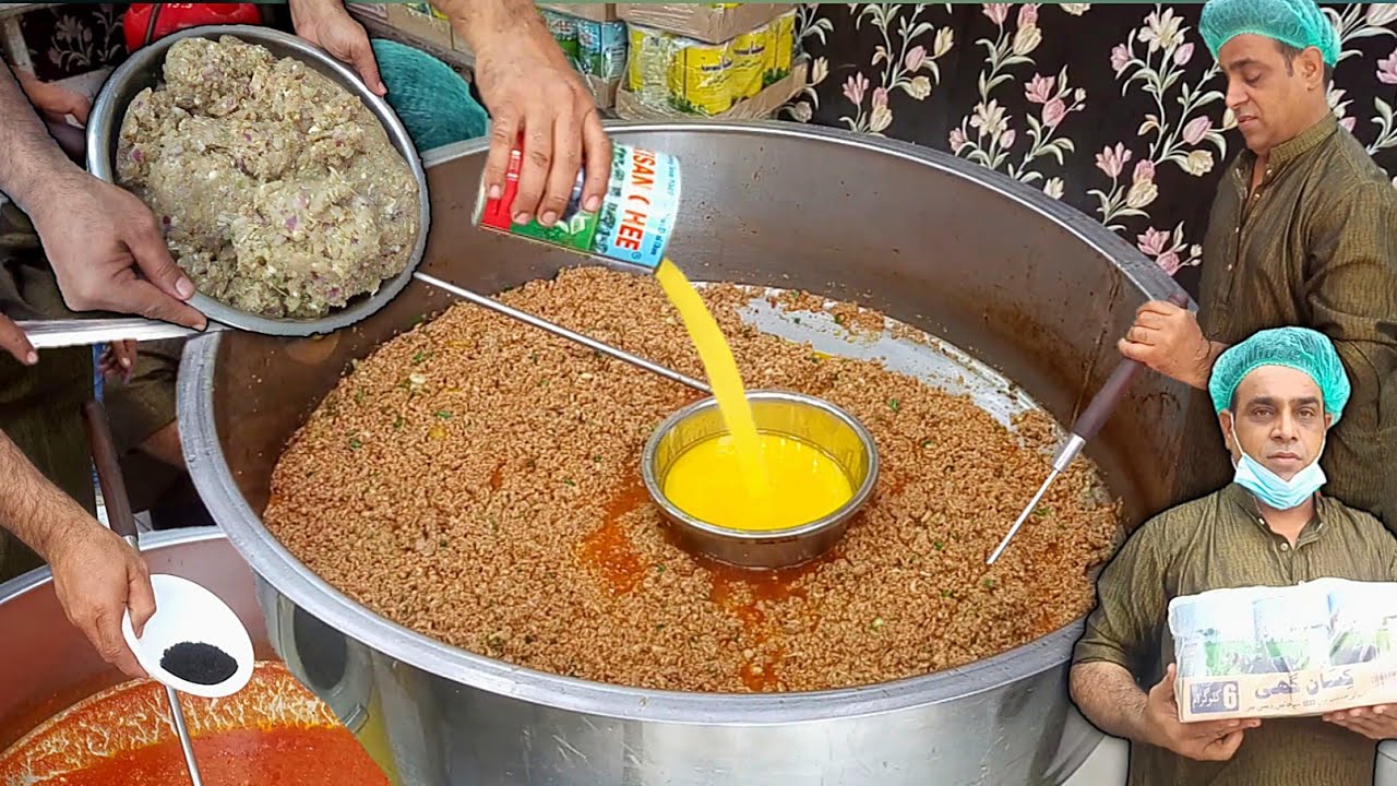 Jeela Desi Ghee Chicken Keema Recipe |Jeela Food Point | Street Food of Lahore Pakistan
