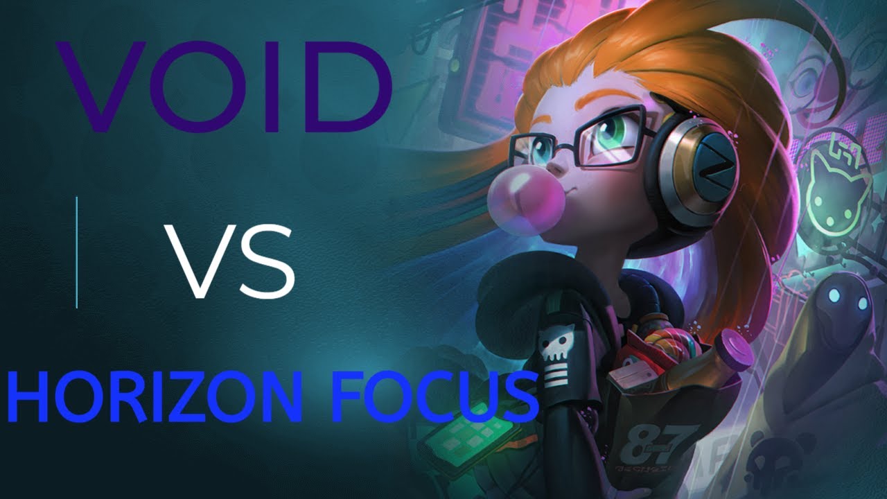 Which is better 2nd item? Void staff vs Horizon Focus? | Challenger Zoe Main