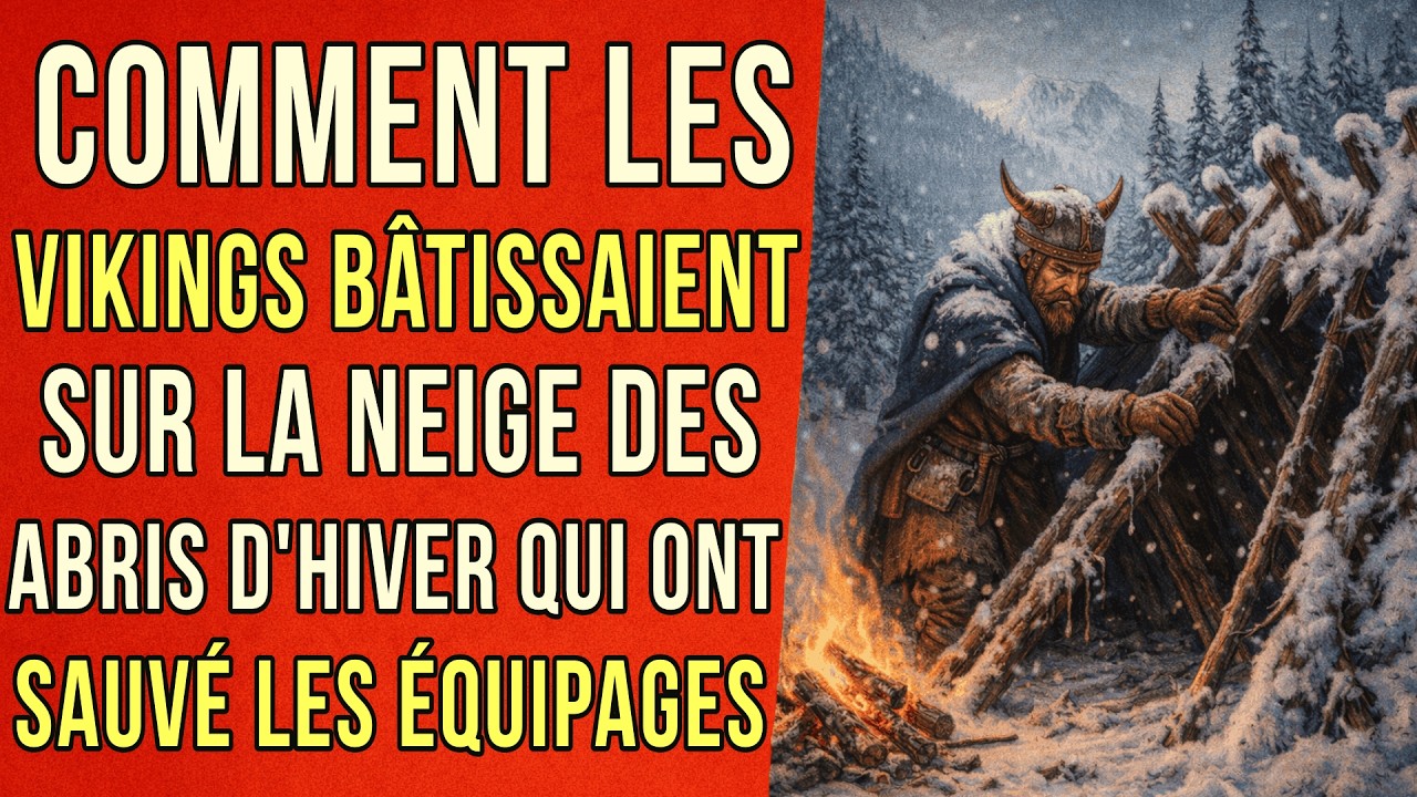 Comment les Vikings « bâtissaient » sur la neige : des abris d'hiver qui ont sauvé les équipages