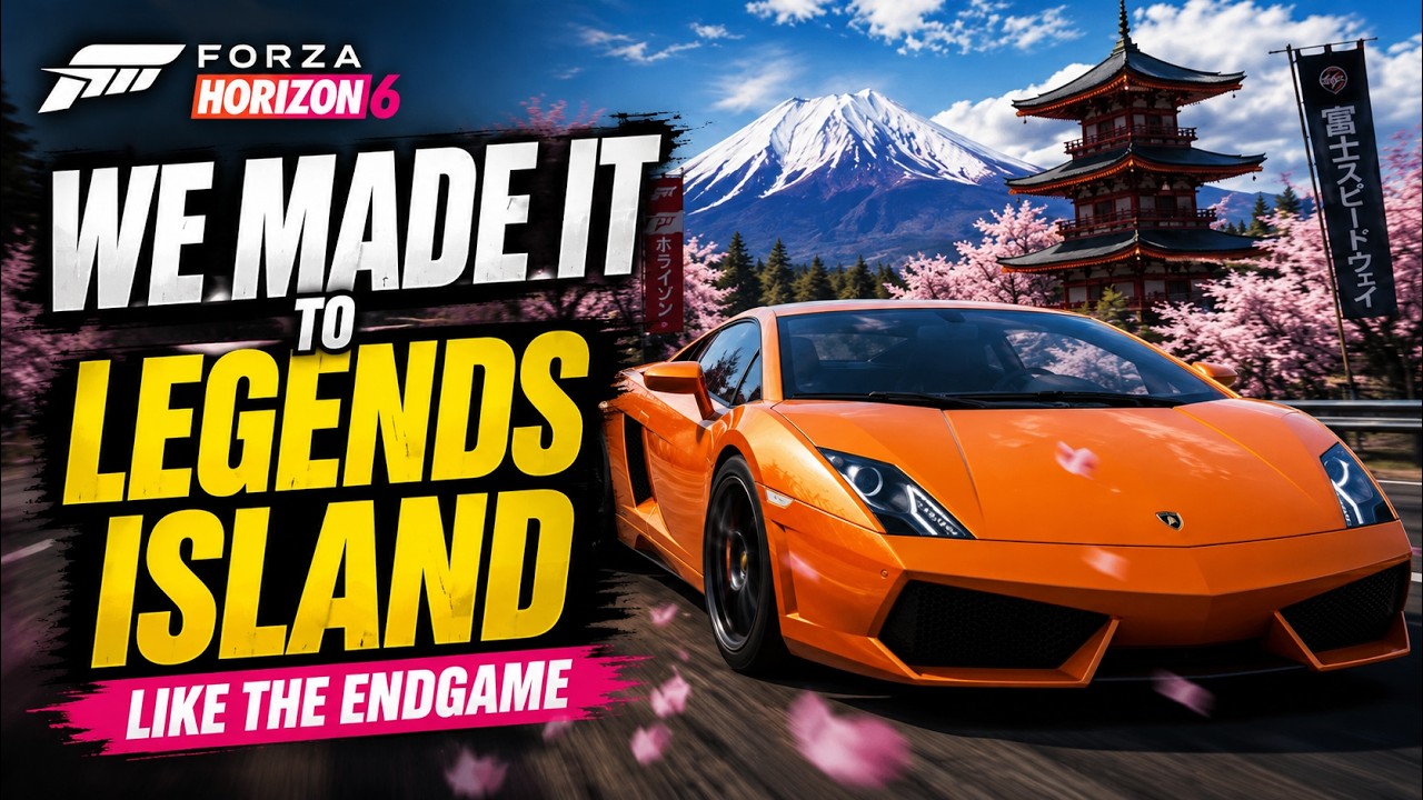 We Made It To The End Of Forza Horizon 6 And It's So Hard...