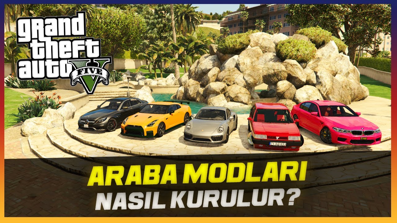 GTA 5 - GERÇEK ARABA MODLARI NASIL KURULUR? - (Add-On)