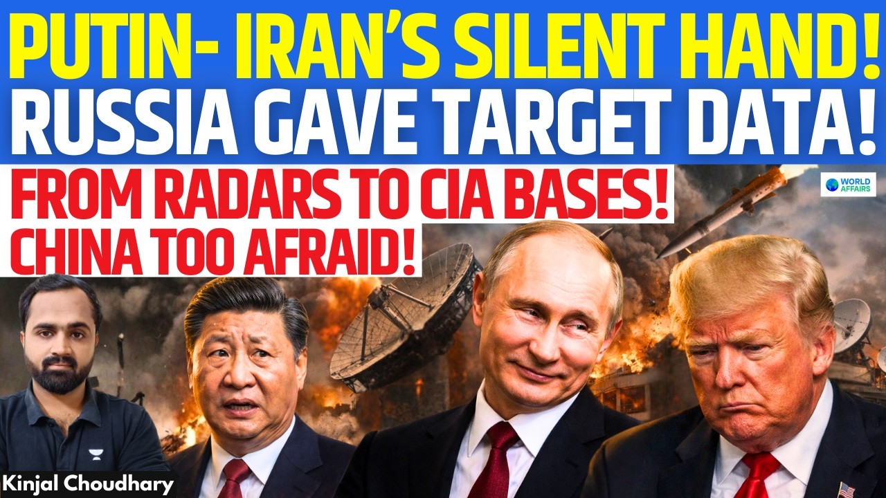 Putin’s Revenge? Russia’s Secret Satellite Intel Helping Iran Hit US Targets! China Afraid? | Kinjal