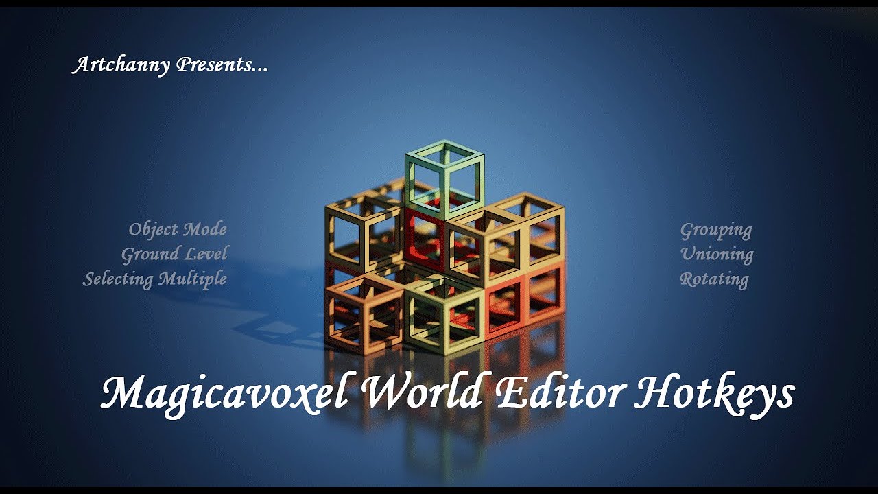 Magicavoxel World Editor Tutorial