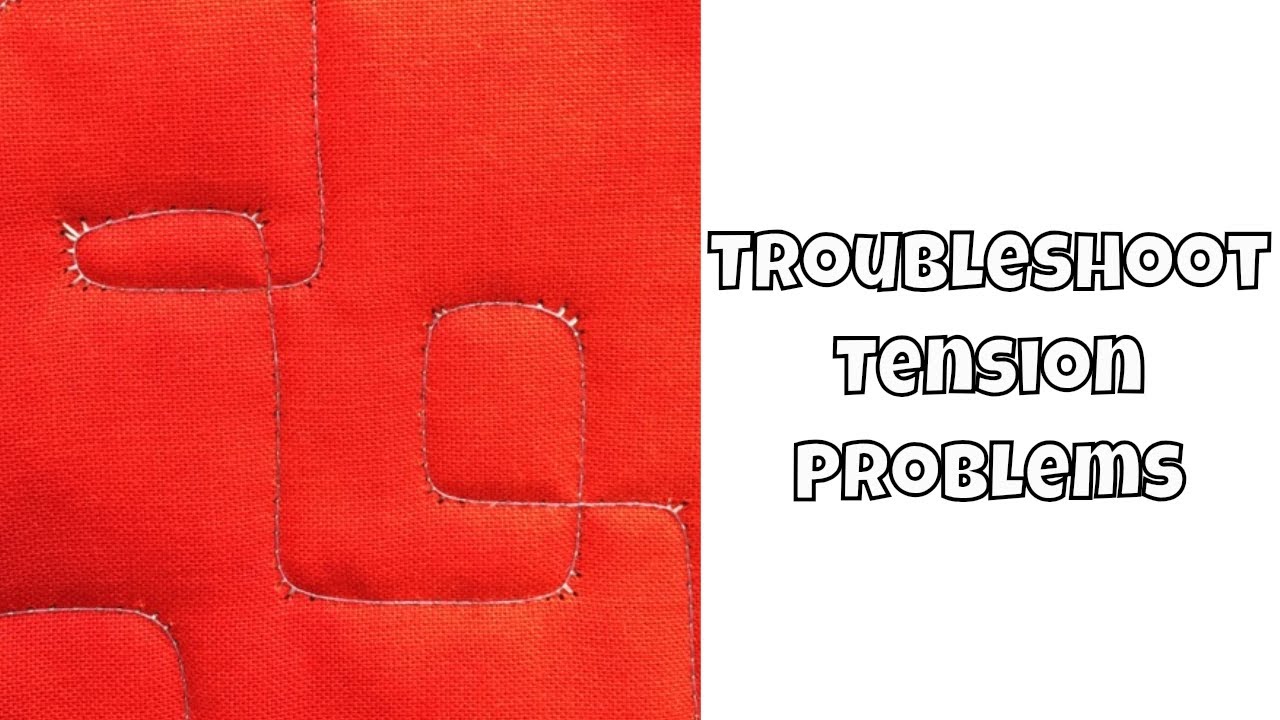 Troubleshoot Tension Problems on a Grace Qnique Longarm