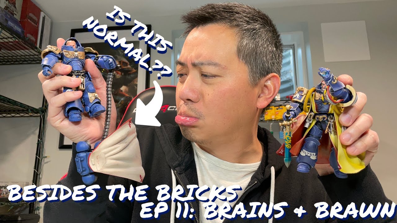 Обзор JoyToy x Warhammer Primaris Librarian & Captain In Gravis Armor Beyond the Bricks Ep 11