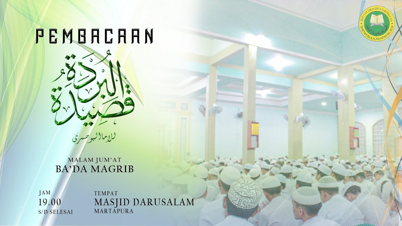 Pembacaan Qasidah Burdah | 29 Januari 2026