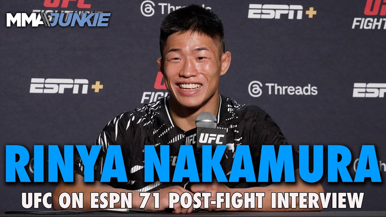 Rinya Nakamura says 62-second TKO win fuelled by move to ATT | UFC Vegas 108