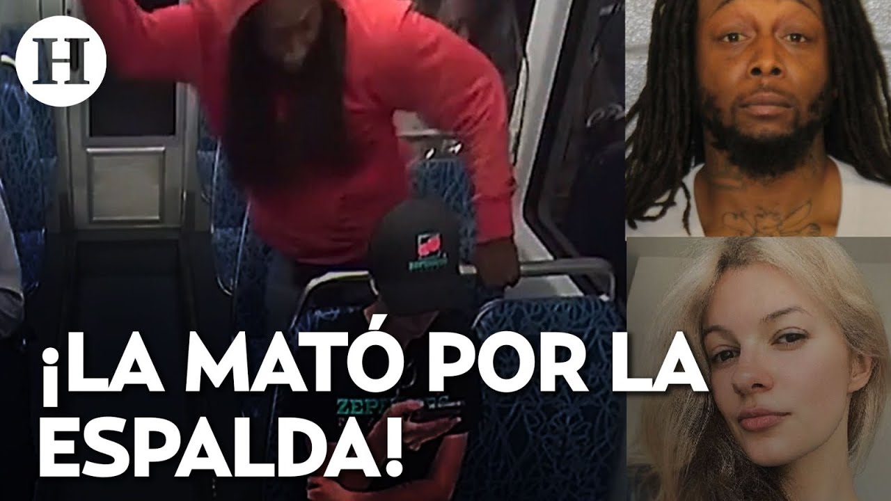 ¡Huyó por la Guerra y fue asesinada en EU! Así fue atacada joven ucraniana en un tren en Charlotte