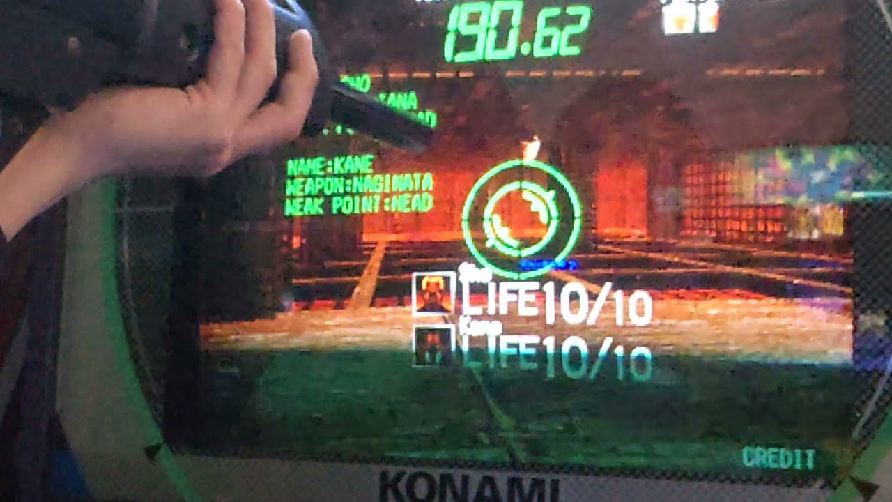 コナミ サイレントスコープ2 実機 ノーコンティニュークリア動画(ファルコンルート)/KONAMI SILENT SCOPE 2 REAL MACHINE 1CC(FALCON ROUTE)