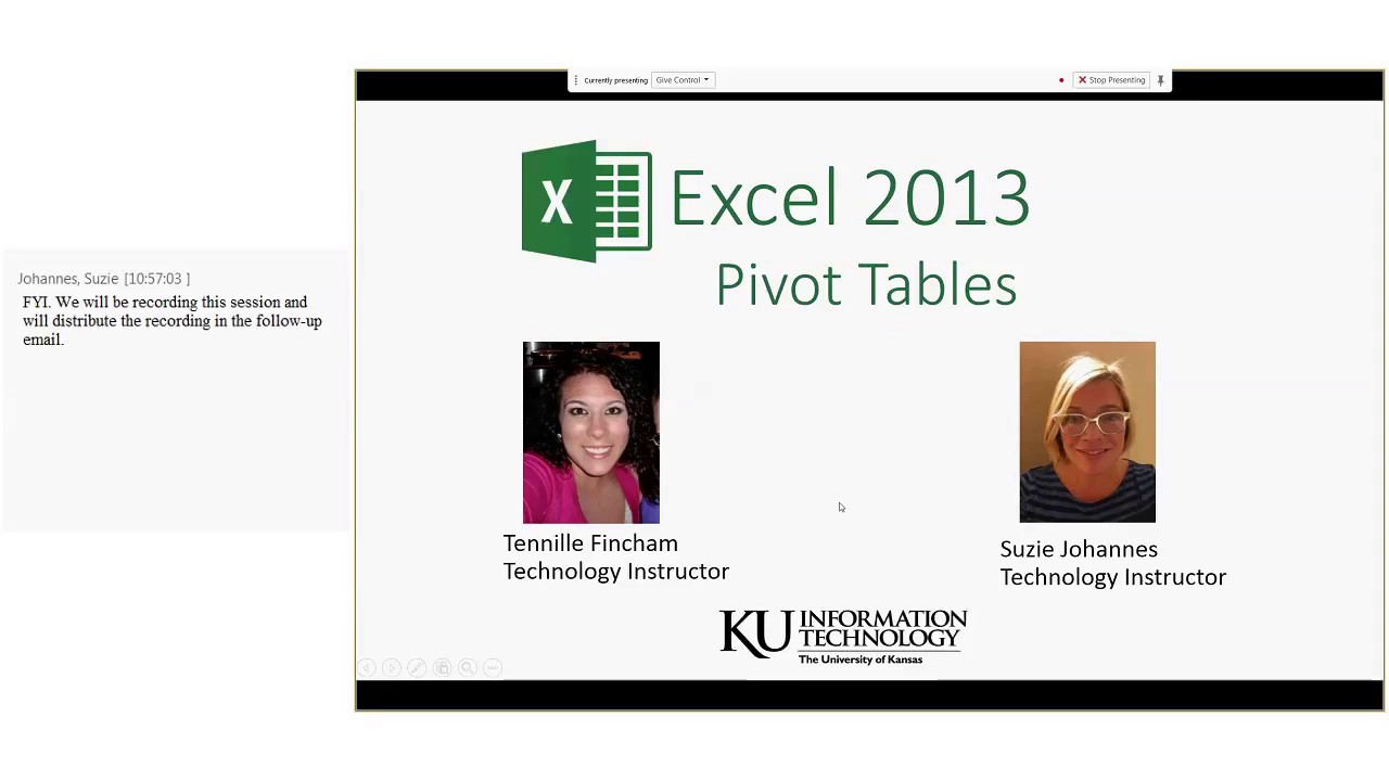 Quick Learn Series - Excel Pivot Tables