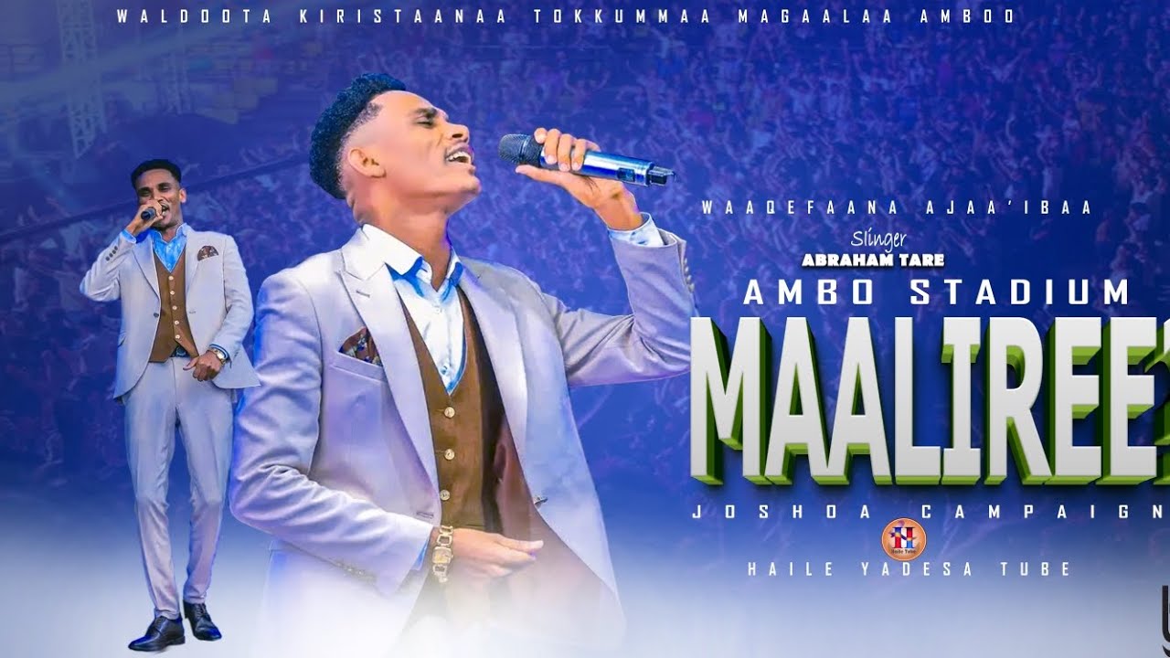 MAALIREE? SINGER ABRAHAM TARE AMBO STADIUM