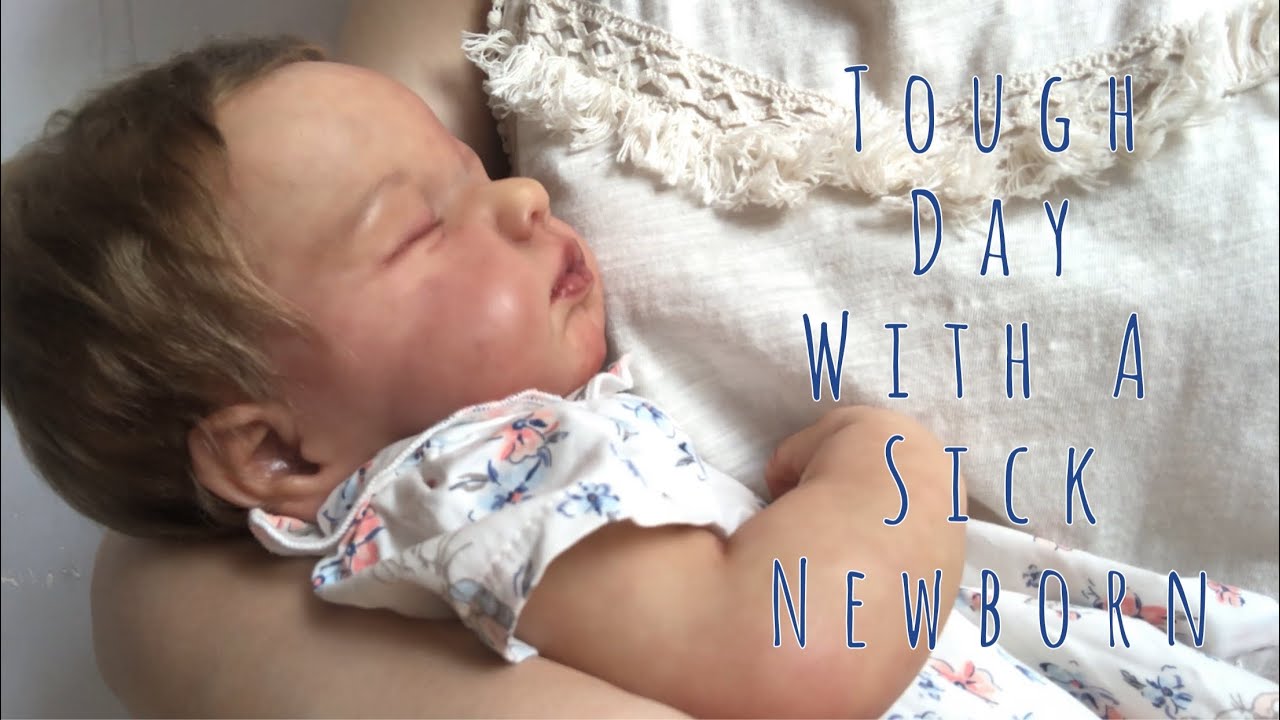 Reborn Life| A Tough Afternoon With A Sick Reborn Baby🤒