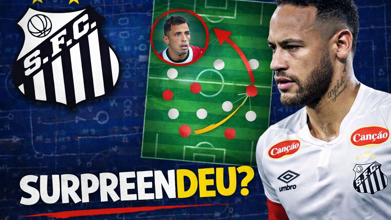 VOJVODA TESTA MUDANÇA SURPRESA NO SANTOS | ANÁLISE TÁTICA - OJ ANALISA