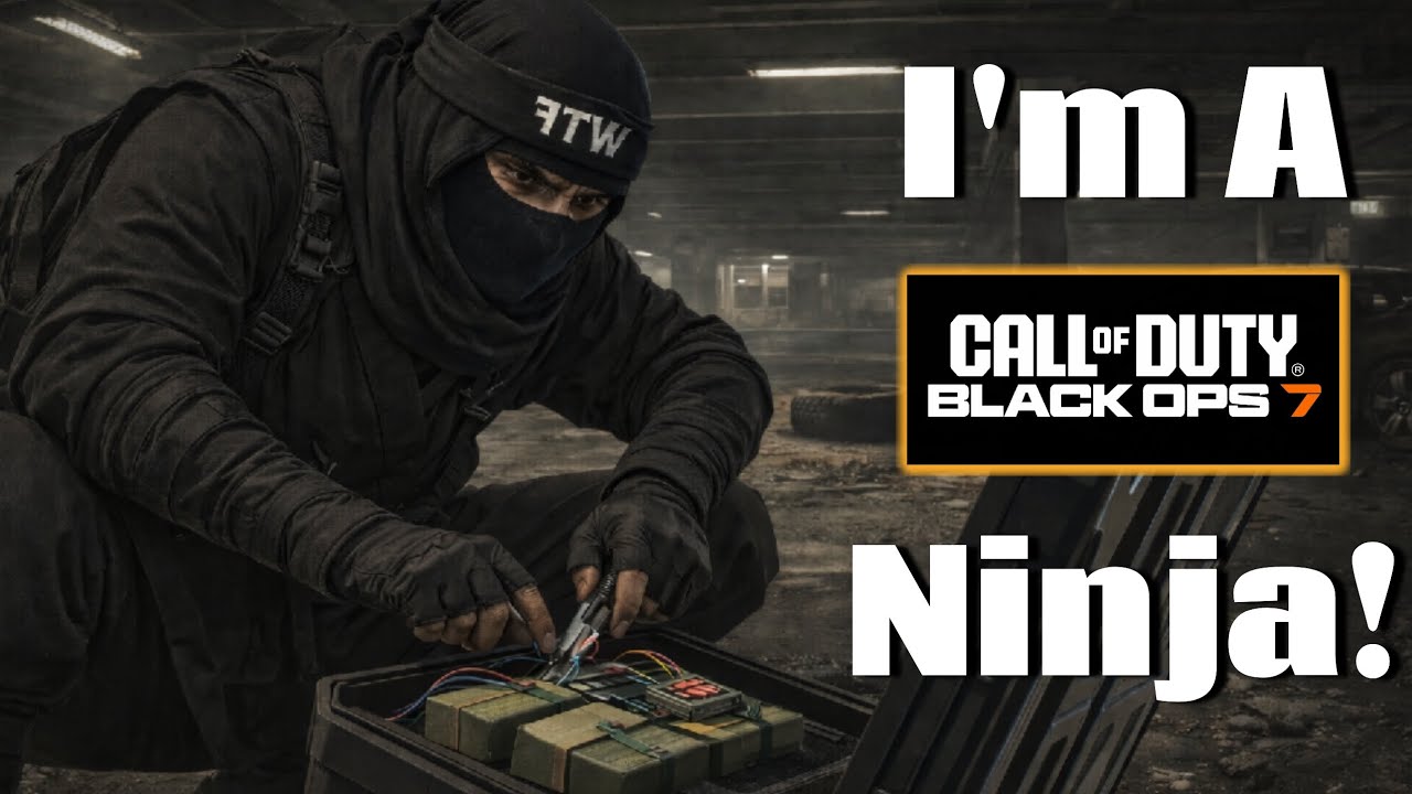 Black Ops 7 - Ninja Montage #10 (Забавные моменты, обезвреживание бомб ниндзя)