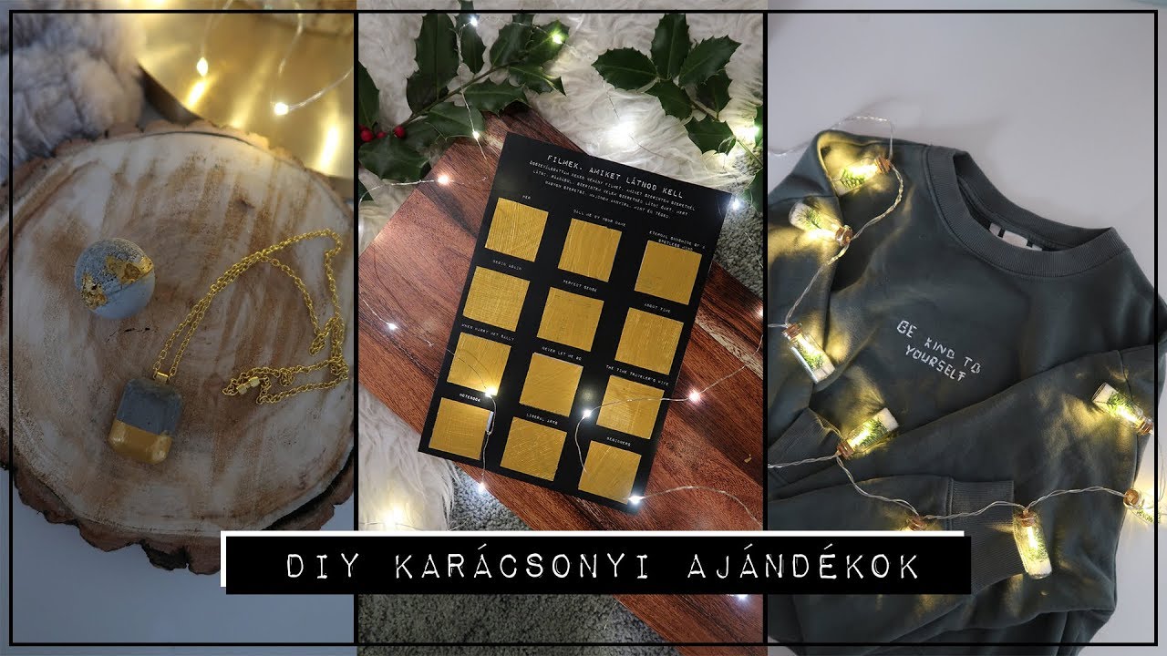 DIY és kreatív karácsonyi ajándékok | HeyJulie