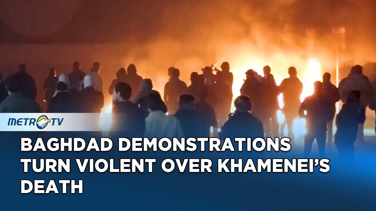Baghdad Protests Erupt Over Khamenei's Killing Near US Embassy