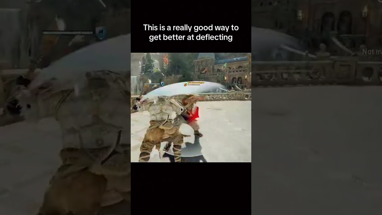How to deflect better in for honor🥶 