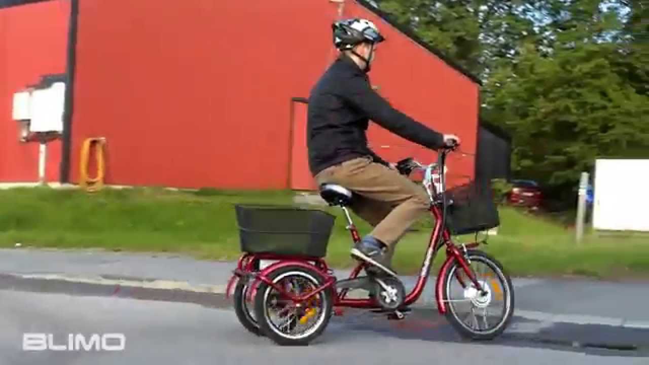 Test: Trehjulig elcykel, 250W,  20
