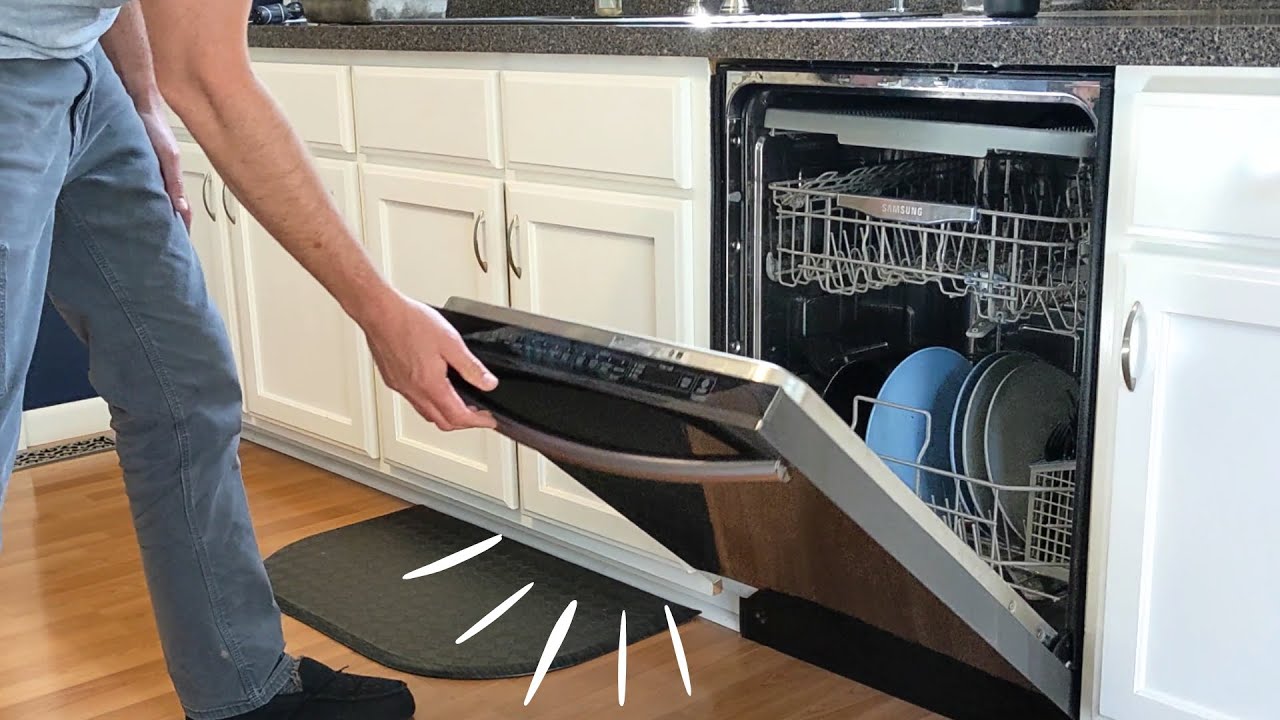 How To Replace Broken Door Rope, Samsung Dishwasher
