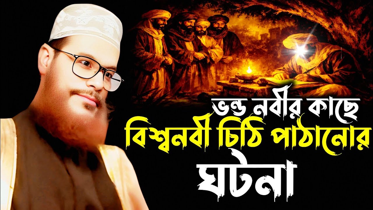 ভন্ড নবীর কাছে বিশ্বনবীর চিঠি পাঠানোর ঘটনা আল্লামা দেলাওয়ার হোসাইন সাঈদী Delwar Hossain Sayeedi waz