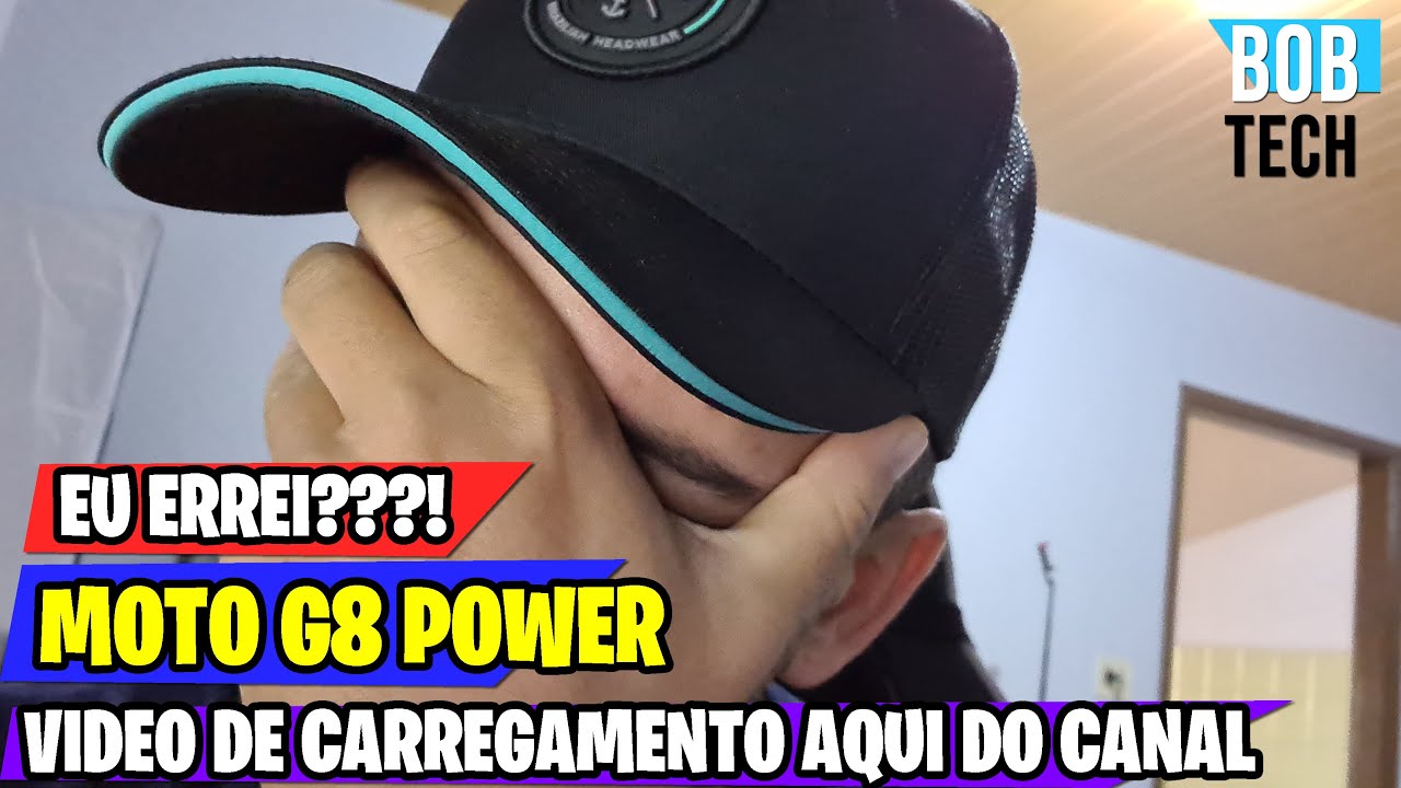 MOTO G8 POWER - EU ERREI NO VIDEO? COMO SABER REALMENTE QUANTOS WATTS TEM O CARREGADOR? - BOB TECH