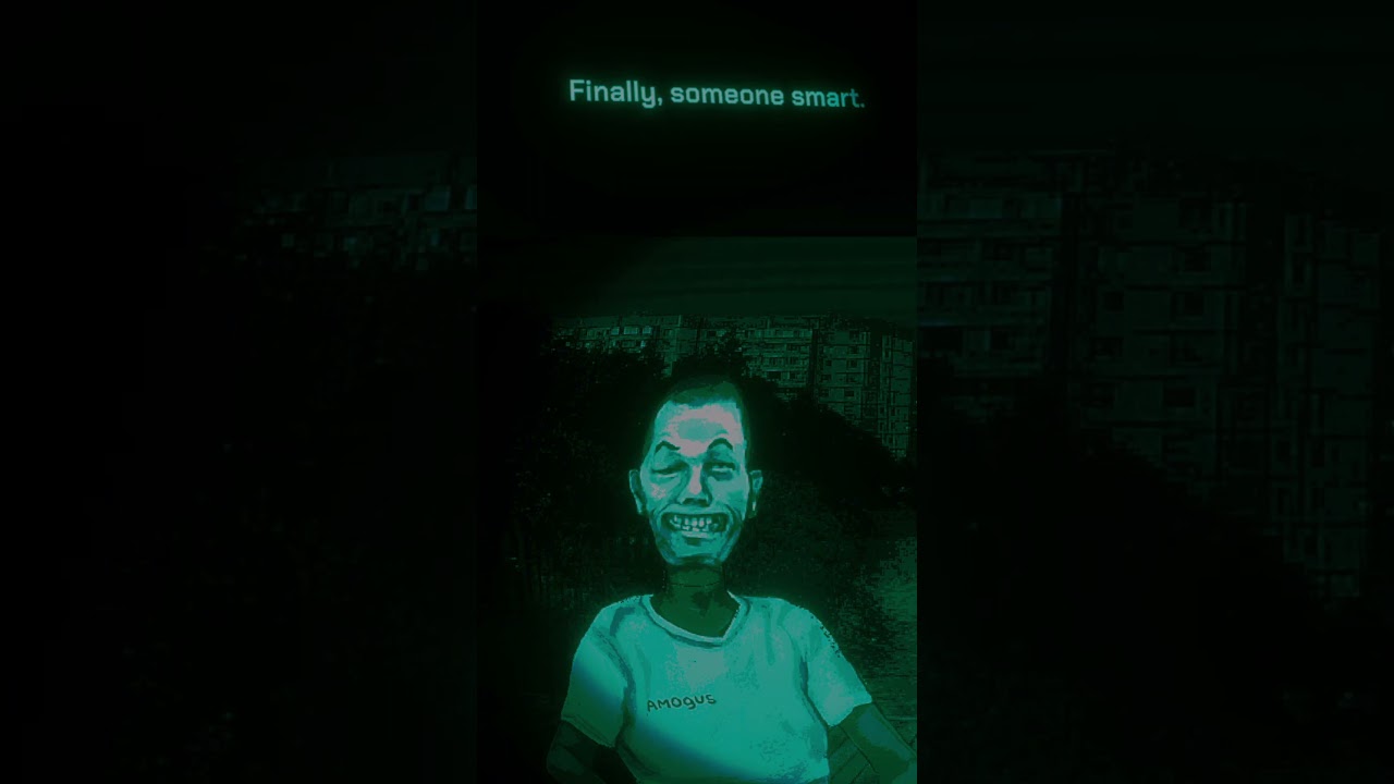 Bro said chat made me do it #scaryindiegame #shorts