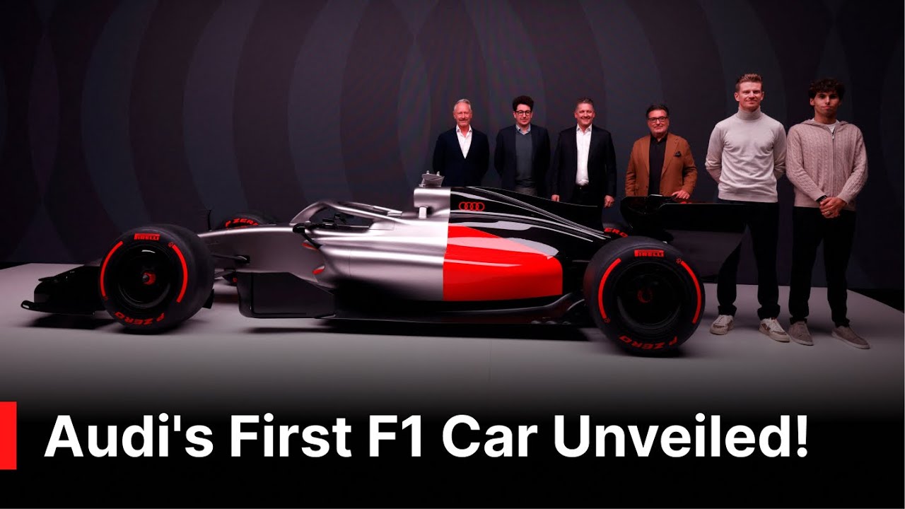 Audi F1 Car Unveiling 2025: First Look at Audi's 2026 Formula 1 Machine | AD1Z