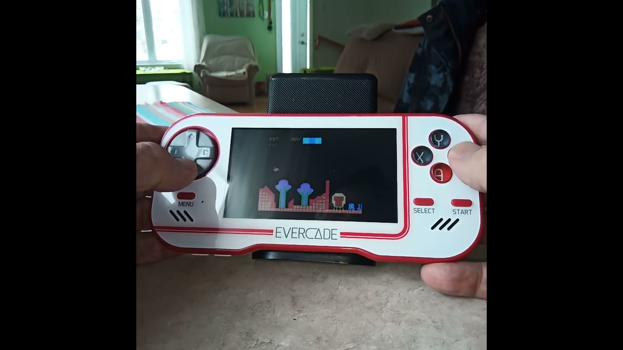 Evercade Handheld and Colecovision games with Eversd@an80sretrogamingchannel