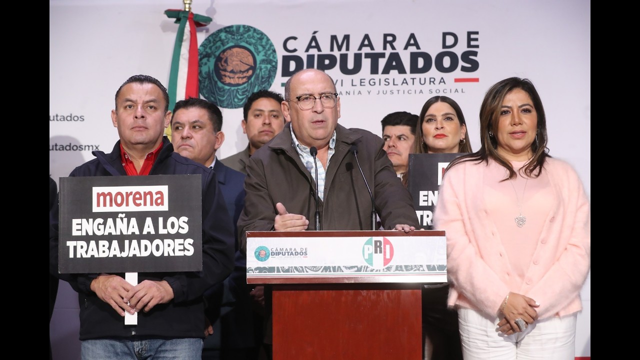 EN VIVO / Conferencia de prensa del Grupo Parlamentario del PRI