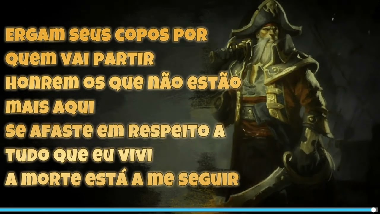 Karaoke - A QUEDA DO CAPITÃO ♫ | Lendários - Pato Papão