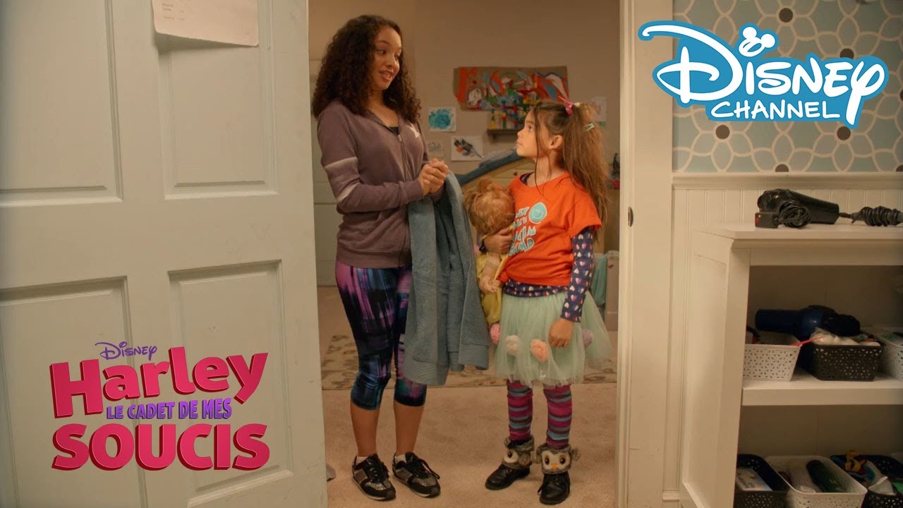 Harley, Le Cadet De Mes Soucis | Les jeux de vacances de Harley et Ellie | Disney Channel BE