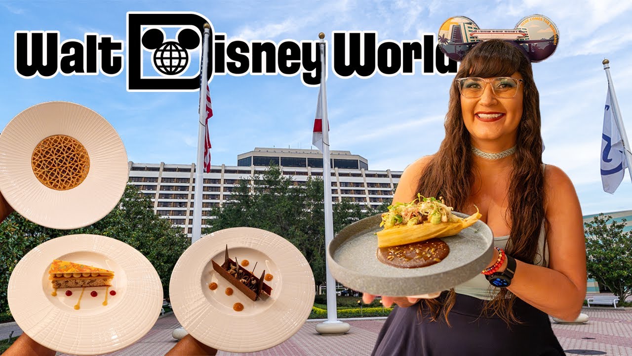 Зимнее меню California Grill 🕯️ Обзор блюд в ресторане Disney World Contemporary
