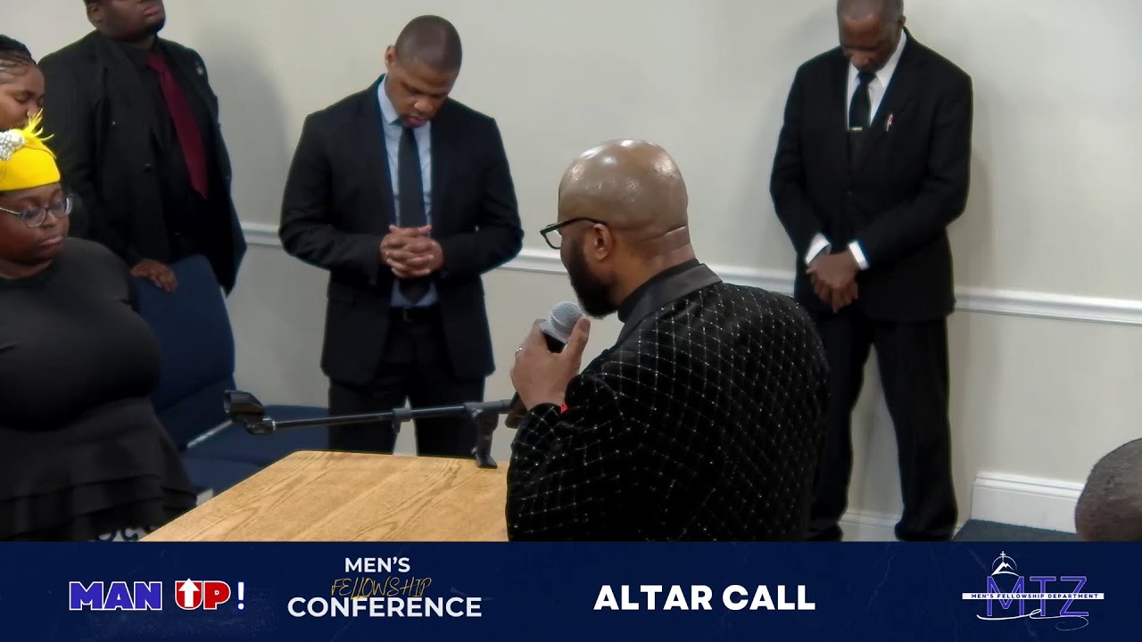 Mt Zion Shiloh Apostolic | Man UP! Men's Fellowship Conference '26 | Saturday Night