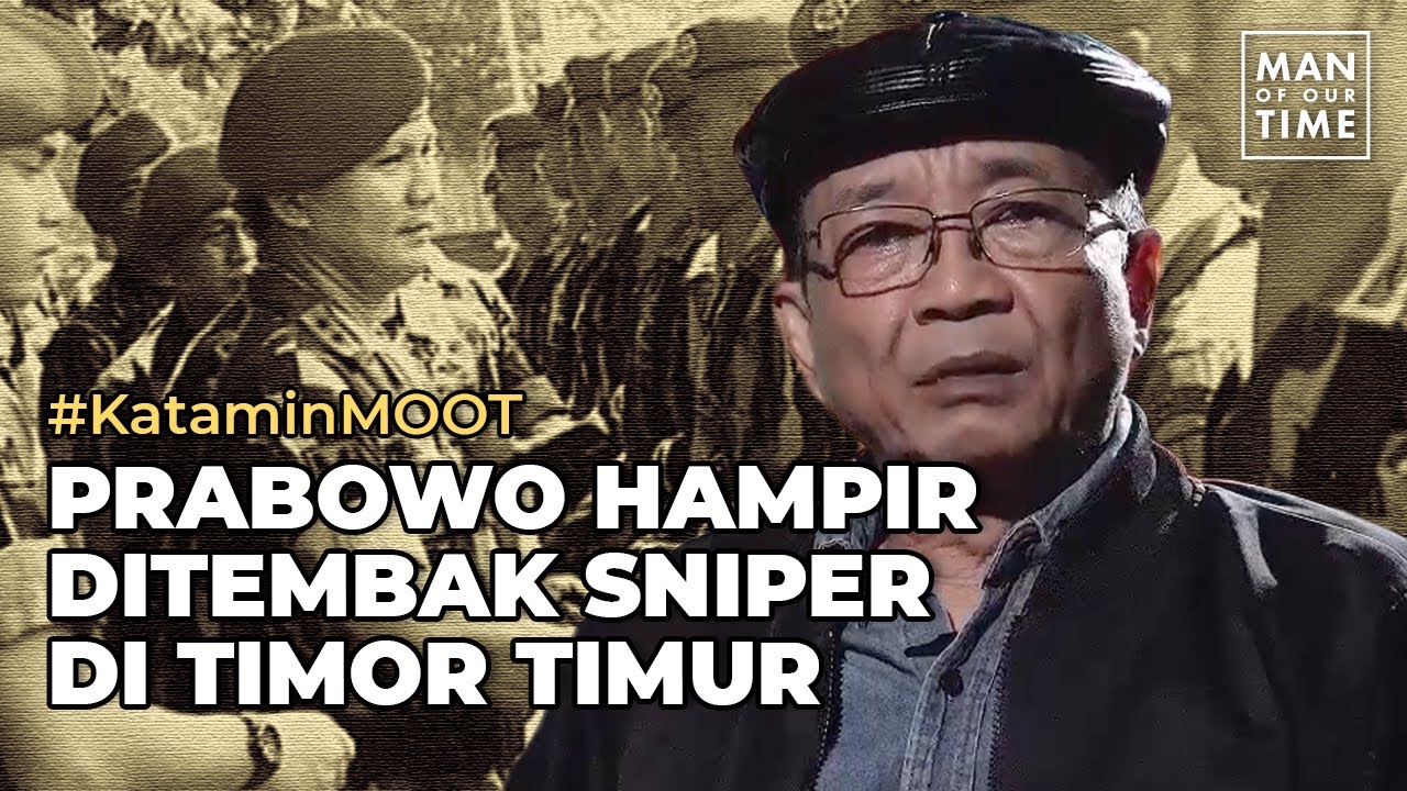 Prabowo Hampir Ditembak Sniper Karena Menyelamatkan Komandannya | #KataminMOOT