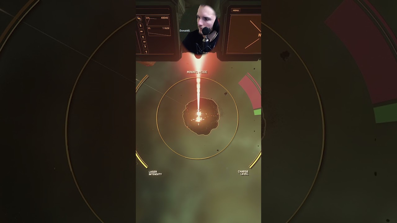 Quick vid of Quantanium mining! | Star Citizen